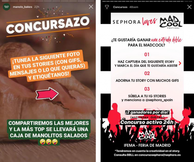 sorteo en Stories Instagram sorteo en Stories Instagram
