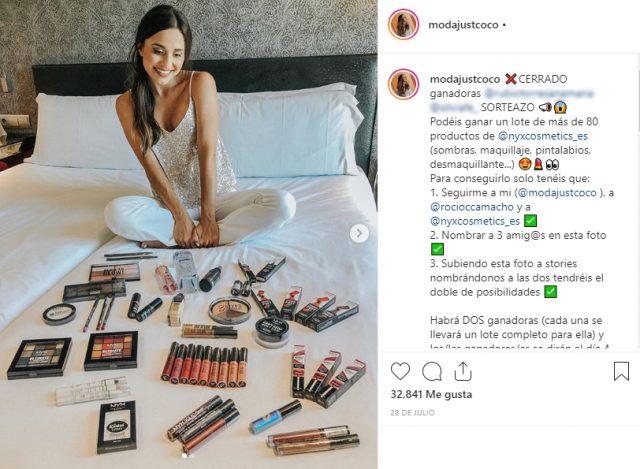 Sorteo Instagram con influencers Sorteo Instagram con influencers